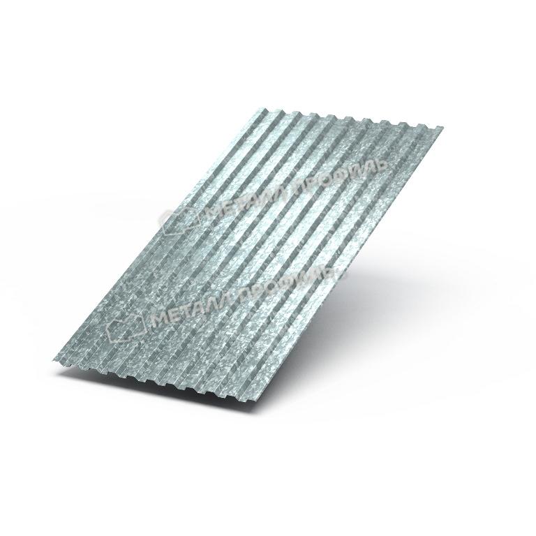 Эконом.Профилированный лист С-21*1000 (ОЦ-01-БЦ-0,4) оцинкованный 6000*1051 (1шт=6,306м2)