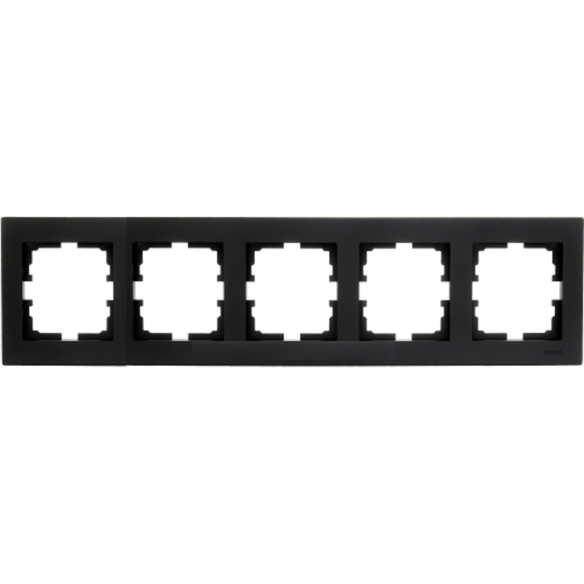 Чёрный бархат рамка 5-ая горизонтальная б/вст 742-4200-150 VESNА (10)
