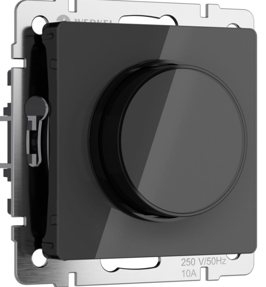 Диммер черный акрил скрытой установки W1142048 (10)