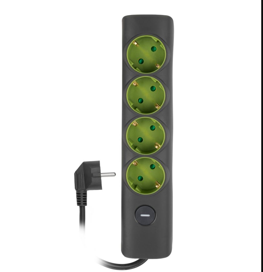 Удлинитель (Китай) Удлинитель JAZZway ET-04-140G (4 x 1,4) заземл., выкл. (10)