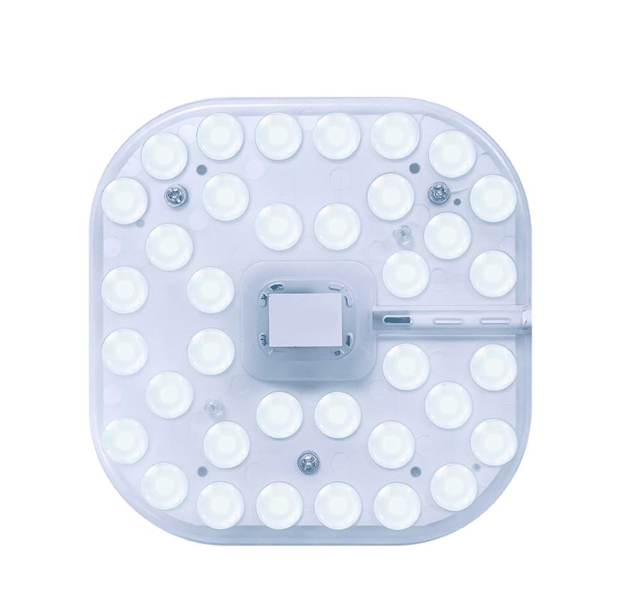 Модуль светодиодный со встроенным драйвером 230В, 16Вт, smd2835, 1440лм, 6500К, 130*130*22мм.