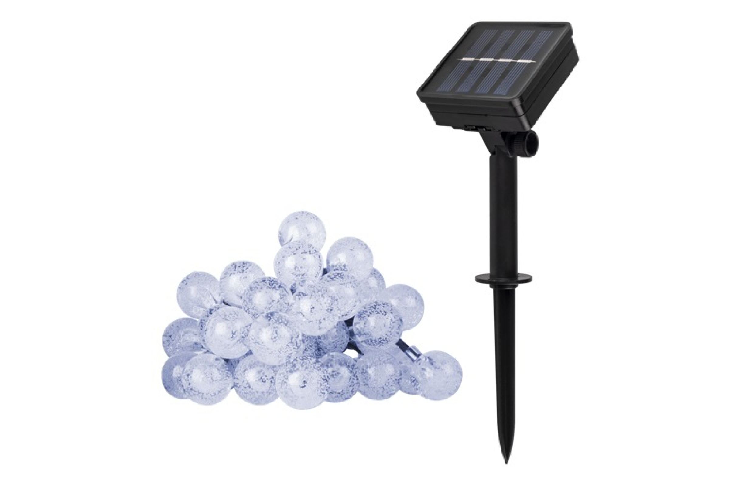 Светильник-гирлянда солнечный  ФАZА SLR-G05-30W  шарики, холодный белый(_30_)