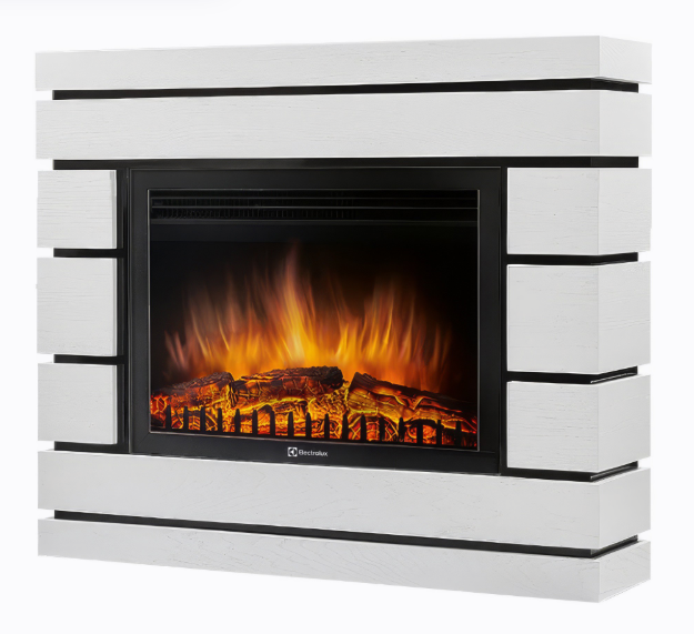 Портал Firelight Moderno 30, шпон белый дуб