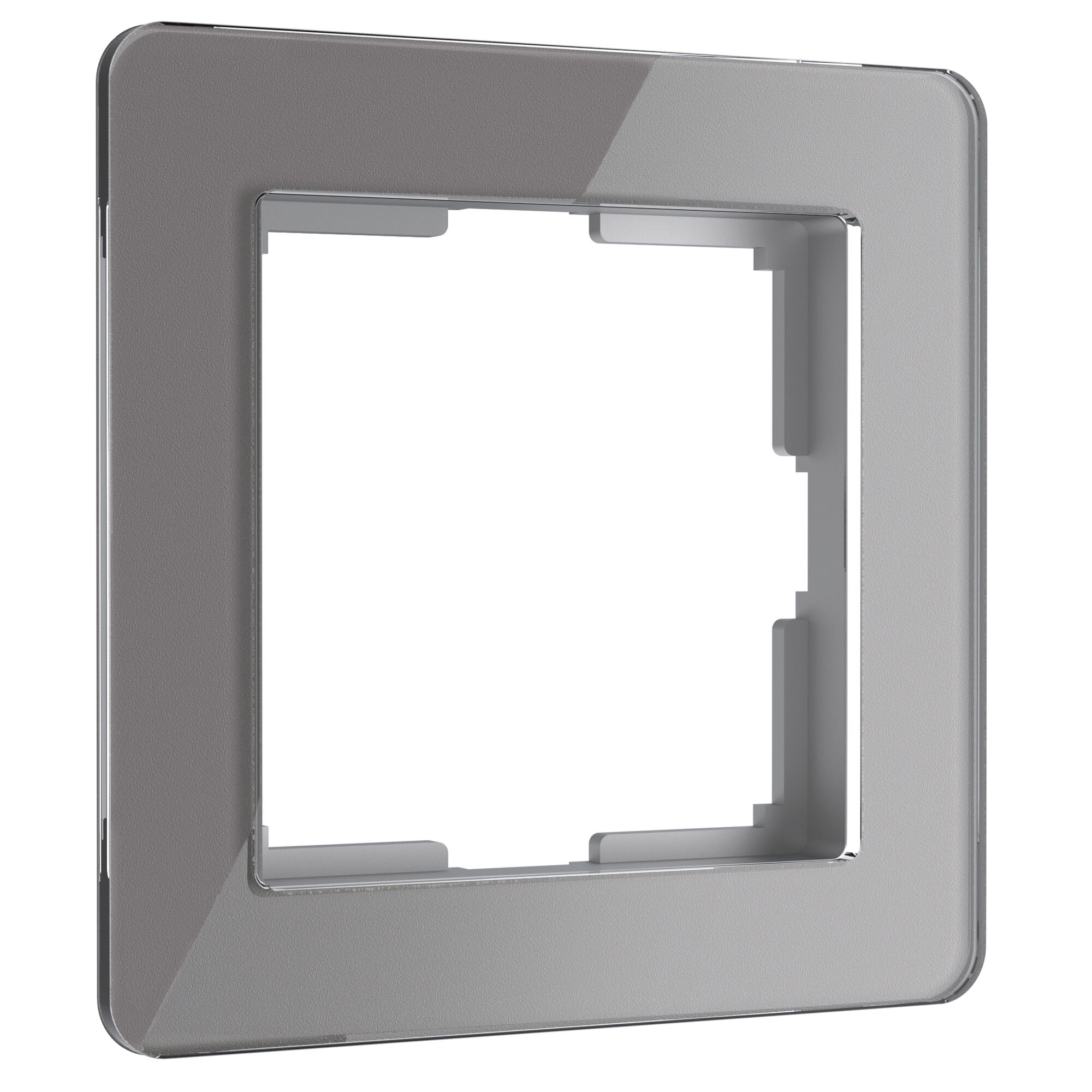 Рамка Acrylic Графит 1 местная  W0012704 (10)