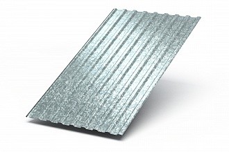 Эконом. Профилированный лист МП-20х1100 (ОЦ-01-БЦ-0.4) оцинков. 2 000*1150