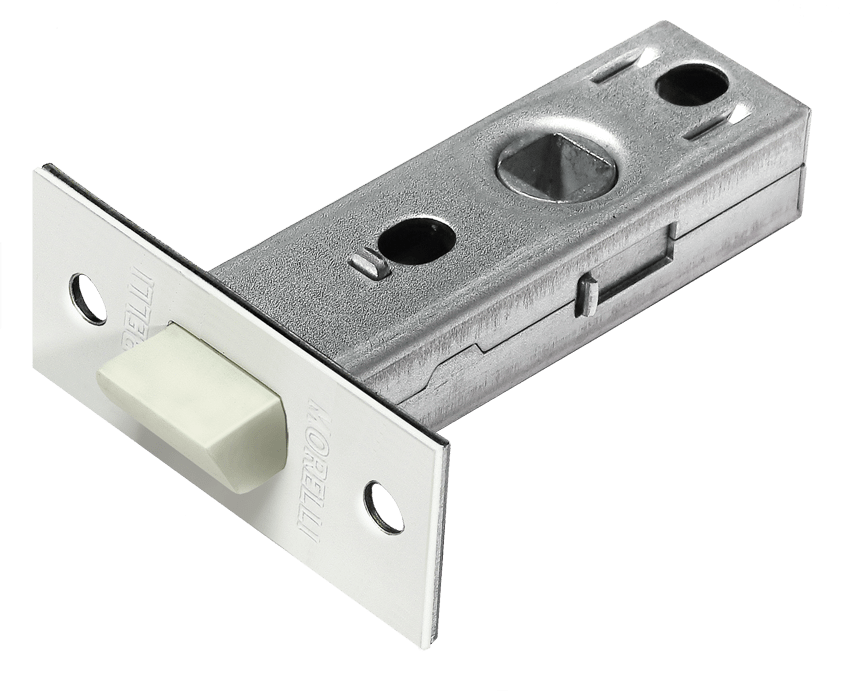 Защелка дверная LP6-45 W пластик яз., белый (100)