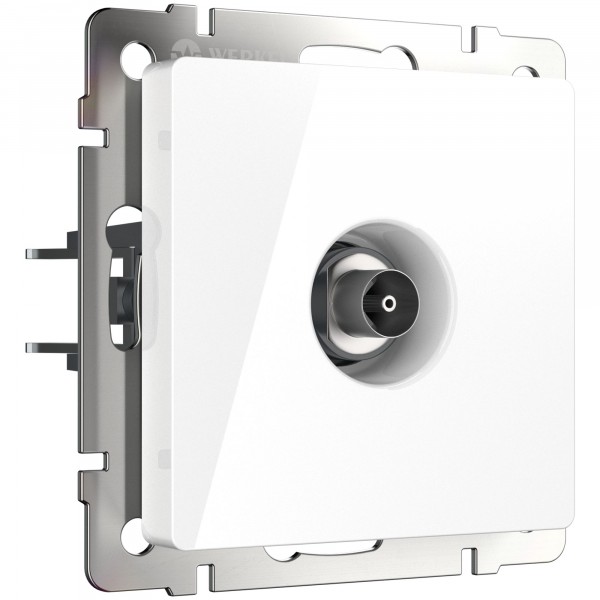 Розетка Белый Скрытой установки 1 мест TV Werkel W1183001 (10)