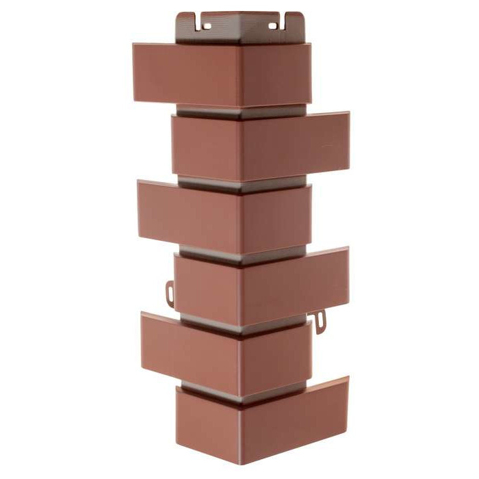 Наружный Угол Клинкерный Кирпич Жженый (0,450м х 0,160м х0,030м) (0,754кв.м./уп) Альта Профиль (10)