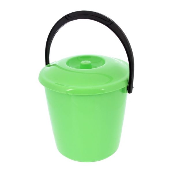 Ведро  с крышкой 8л колор (5)/Ангарск