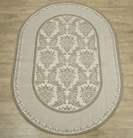 Ковер "Флурлюкс (Сизаль)" (51305_50522) Овал 0,6х1,1