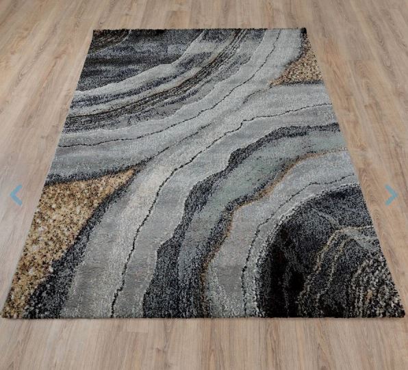 Ковер ELSA 2*3 дизайн L625A GREY/YELLOW