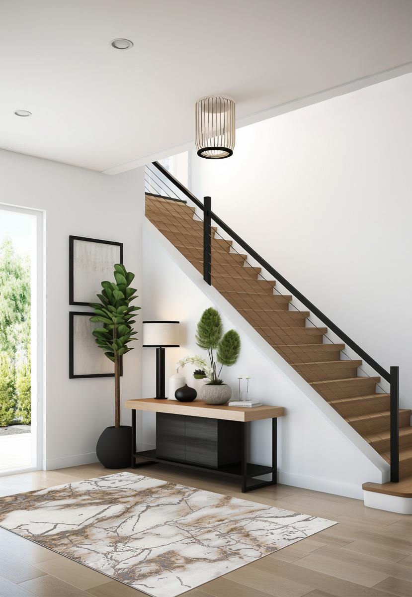 Ковер GRAFF (3270, 1,6*2,3, STAN, GRAY-BEIGE)