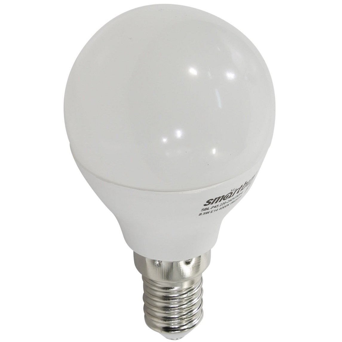 Лампа светодиодная 7Вт 4000К Е14 Шар малый Smartbuy (10/100)