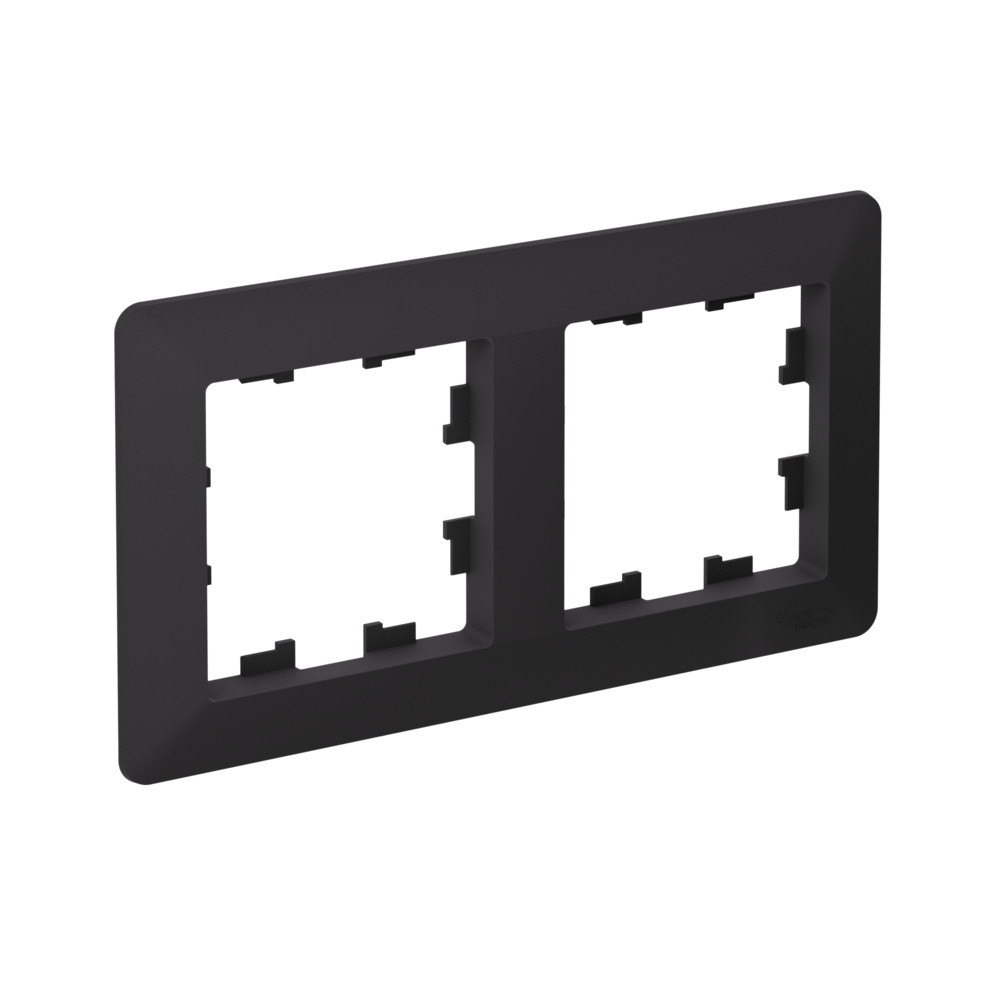 Рамка 2-м AtlasDesign Air карбон/дым. черн. SE ATN221002 (5)