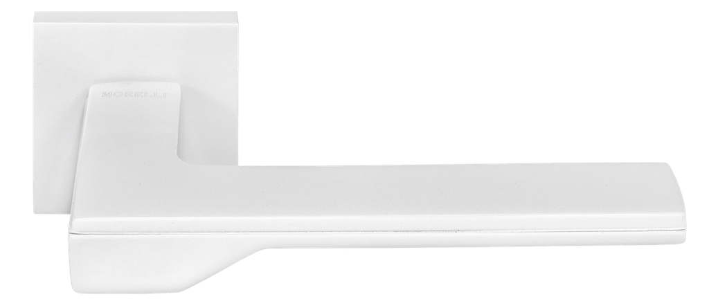 Ручка дверная DIY MH-49-S6 W, квадр накл 6мм, белый (20)