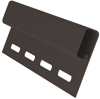 Планка финишная GrandLine Коричневый, 3,0м (50)