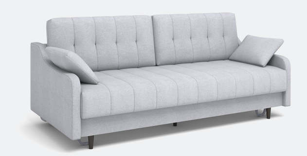 Диван Женева (22) Еврокнижка Melange ash