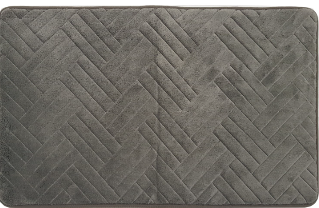 Коврик в/к 50/80 Fresh Паркет серо-коричн.****