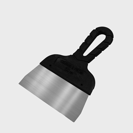 Шпатель с черной ручкой нерж.сталь 400 мм (18шт/90шт)