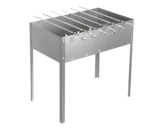 Мангал «Стандарт», 6 шампуров, размер 50 х 30 х 50 см