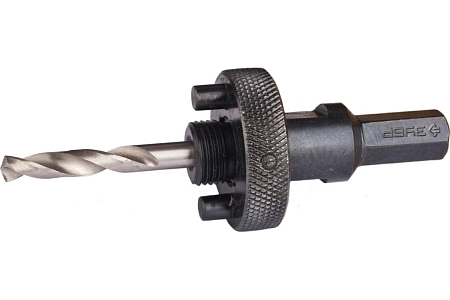 Державка для биметаллических коронок ЗУБР 32-152мм быстросъемная, пружинный фиксатор(6)