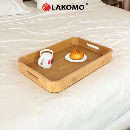 Поднос 41х27,5х5см, бамбук