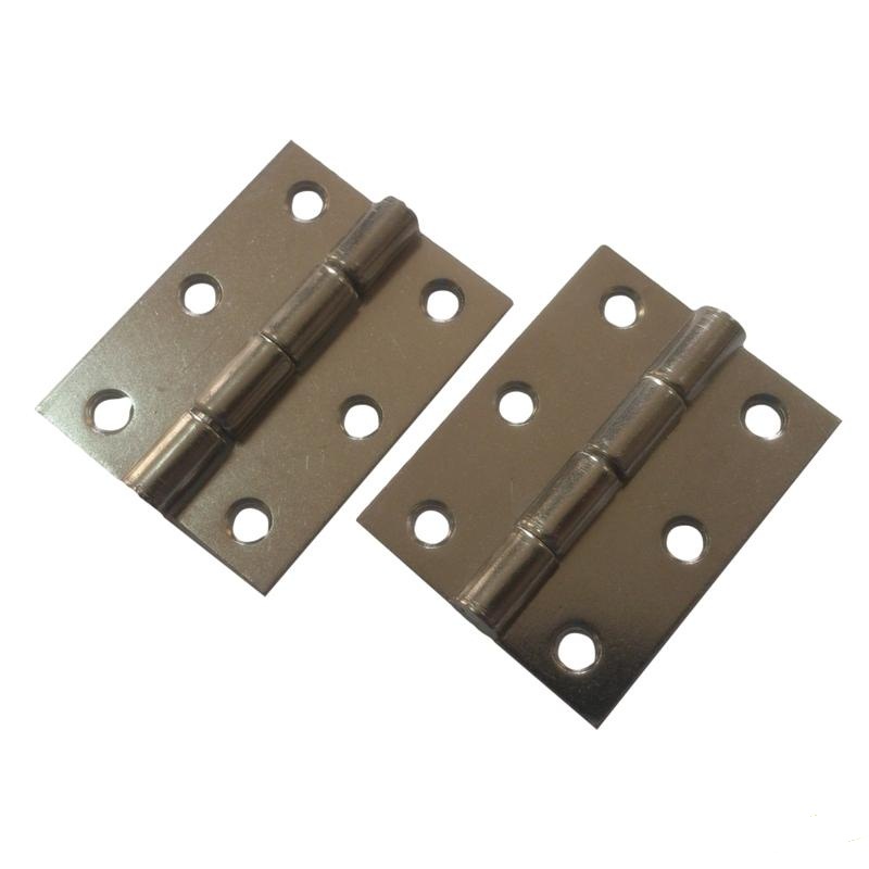 Петля карточная 40*50мм никель (2шт) (20)