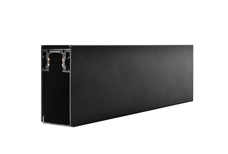 Шинопровод однофазный WOLTA WML-TR2/01B 2м накладной/подвесной Магнитный черный (6)