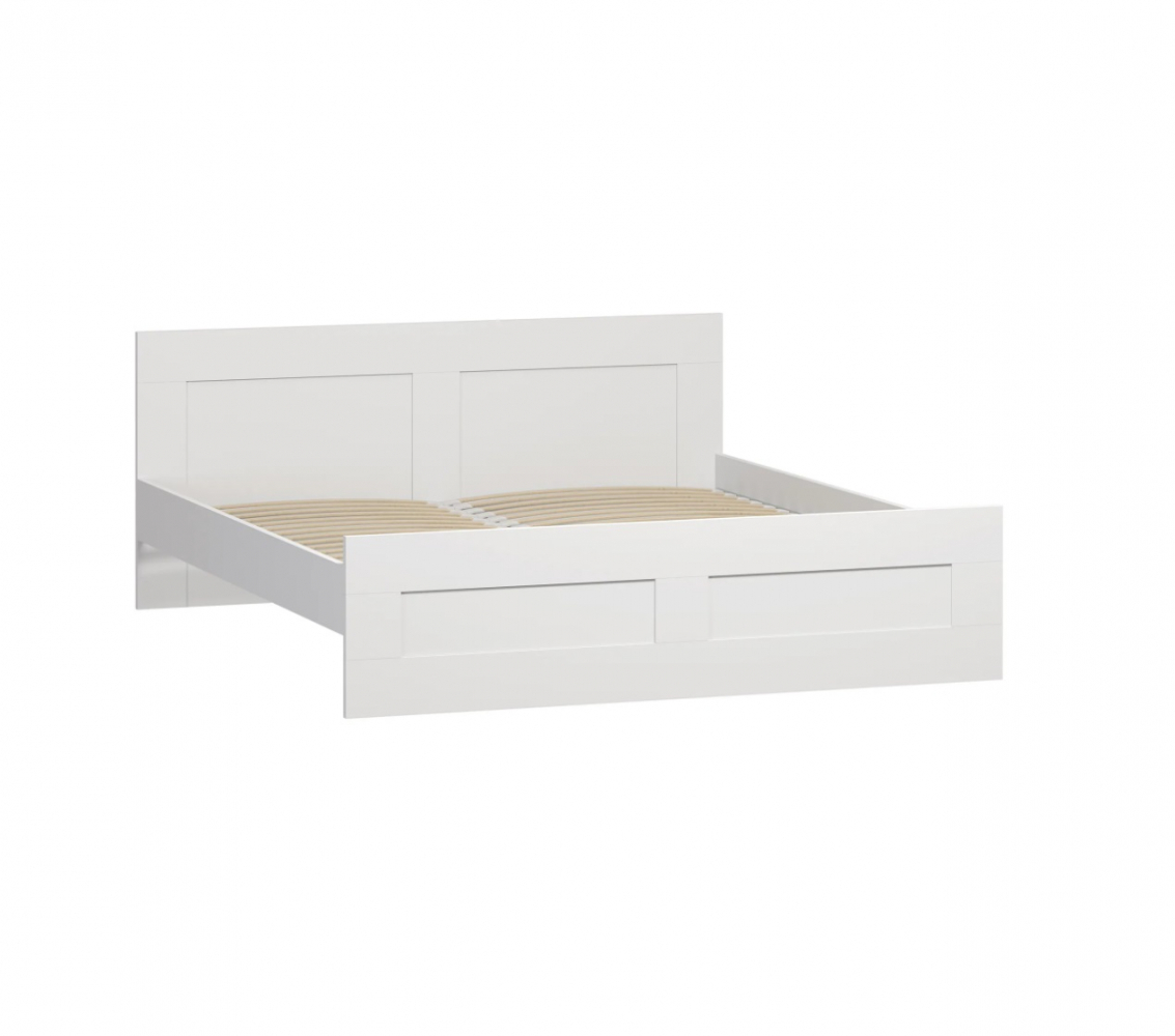 Кровать двойная СИРИУС 180х200 белая RU