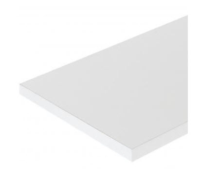 Деталь мебельная 2730х500 Белый Матовый 1850 ( с кромкой ПВХ 0,5мм) (1)