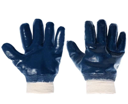 Перчатки нитриловые, полное покрытие с манжетом (1)