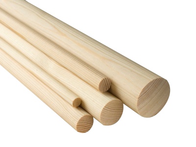 Круглый погонаж d18мм, дл. 1м берёза (1)