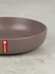 Тарелка суповая "Line cappuccino" 22см