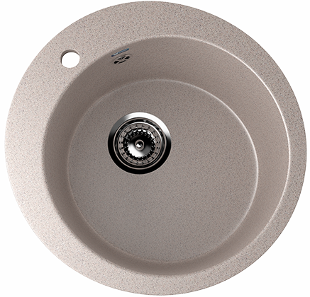 Мойка Ulgran U-405 кругл 495мм песок 302(_1_)
