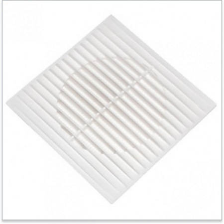 Решетка вентиляционная вытяжная АБС 170х240, бел. 1724 (80)