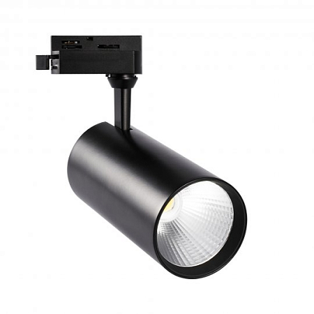 Трековый светильник светодиодный 40Вт 4000К 3800лм Черный корпус (40) 