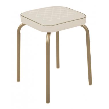 Табурет с квадратным сиденьем (НТ3/CК светло-золотой)