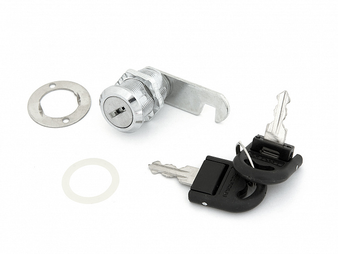 Замок почтовый ML-25, никель (12/240)