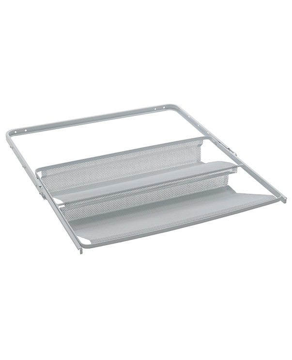 Обувница выдвижная ПРАКТИК Home GOV-60, белая