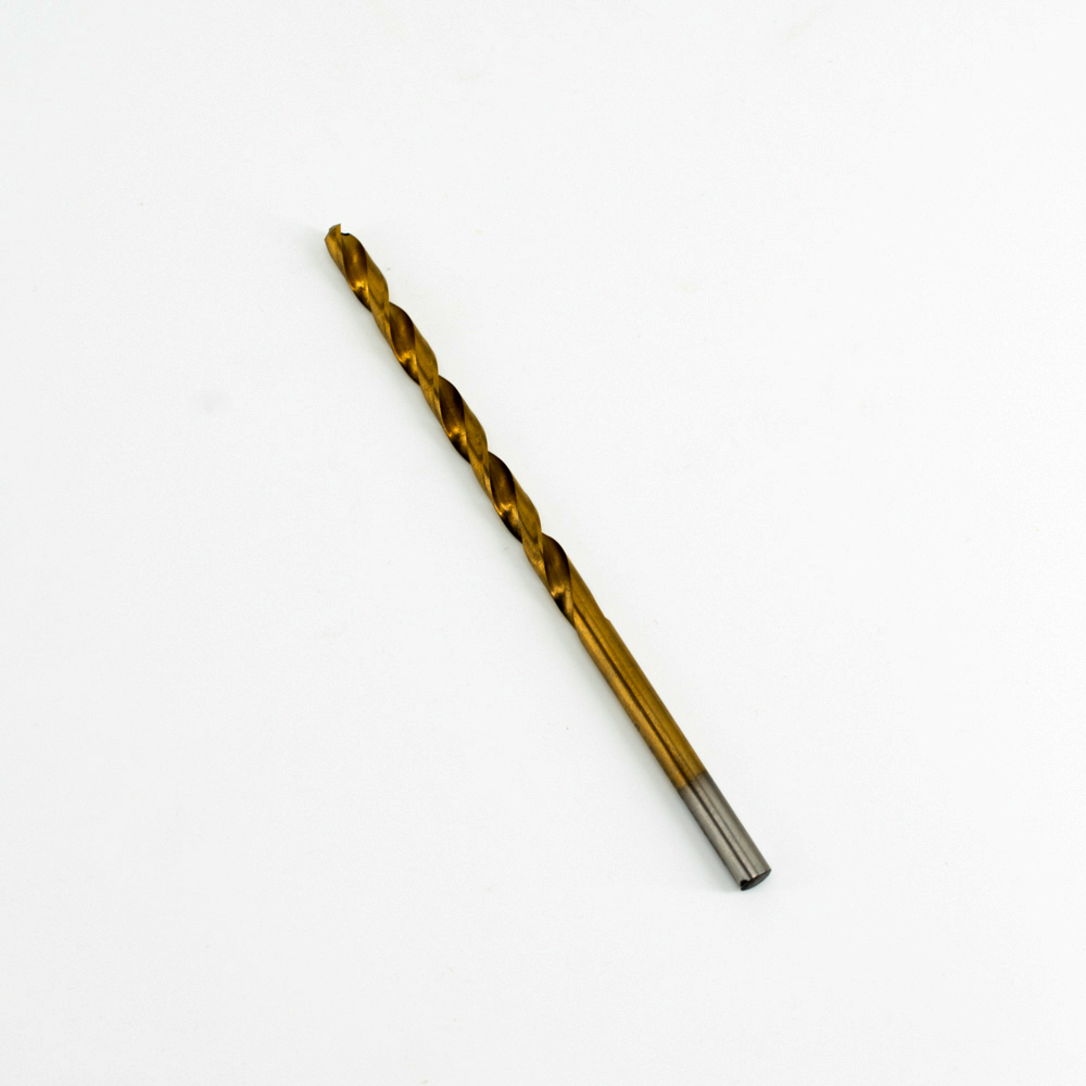 Сверло по металлу удлиненное 7,5х102/156 мм HSS-TiN (титан - нитридное покрытие) DIN 340 RN (