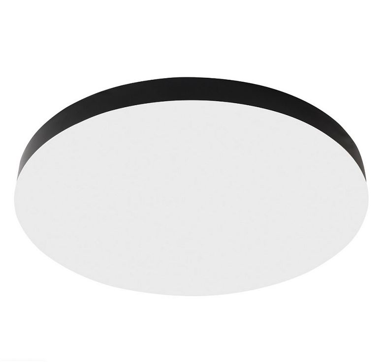 Светильник накладной со светодиодами, 72W, 5760Lm, 3000К-4000К-6400K, AL1600 черный