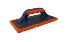 Терка DЕCOR, 2K, 280х140 мм, вискозная оранж. губка (5шт/уп)