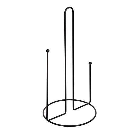 Подставка для бумажных полотенец, 16х30см, черный цвет VETTA