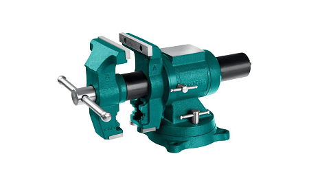 Чугунные слесарные тиски KRAFTOOL 3D Multi-Purpose, 125 мм