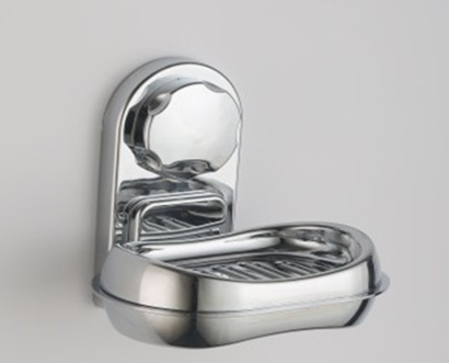 Мыльница на присоске, МП-2 хром