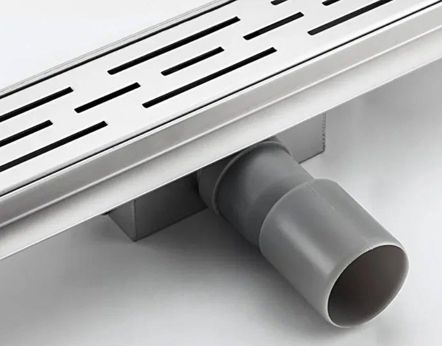 Трап душевой из нержавеющей стали 70х600 мм GAPPO (сухой и мокрый затвор) (5)