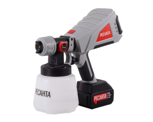 Краскопульт аккумуляторный АКП-20Li (в комплекте 1 АКБ и ЗУ) Ресанта