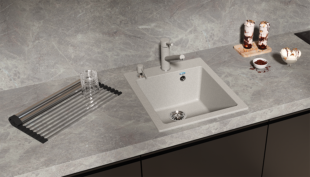 серая интерьер