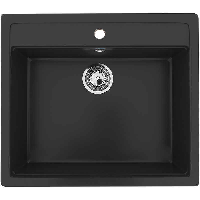 Мойка Ulgran U-104 560*495 ультра черн. 344(__)