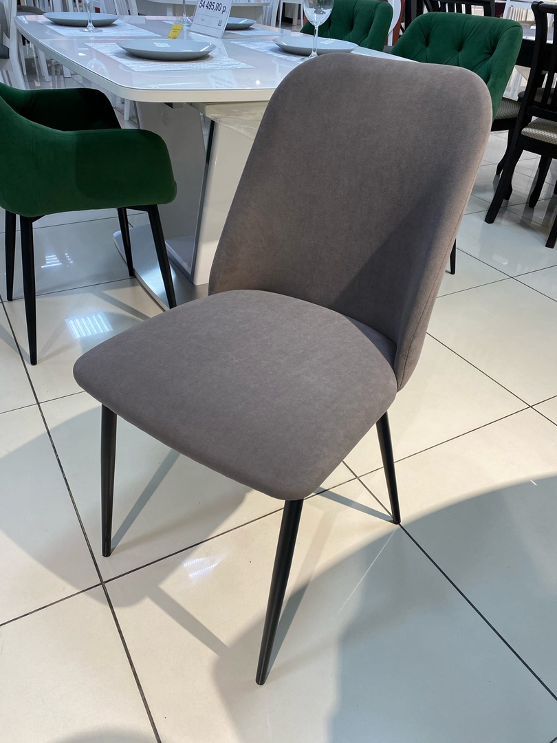 Стул Лея Дрим стоун каркас черный